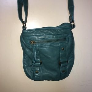 teal purse
